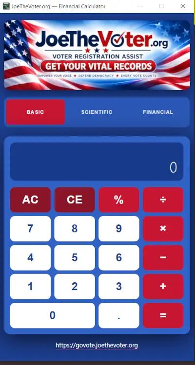 Calculator screenshot